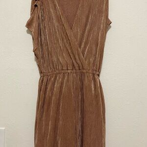 Molly Green Chic Pink Gold Jumpsuit